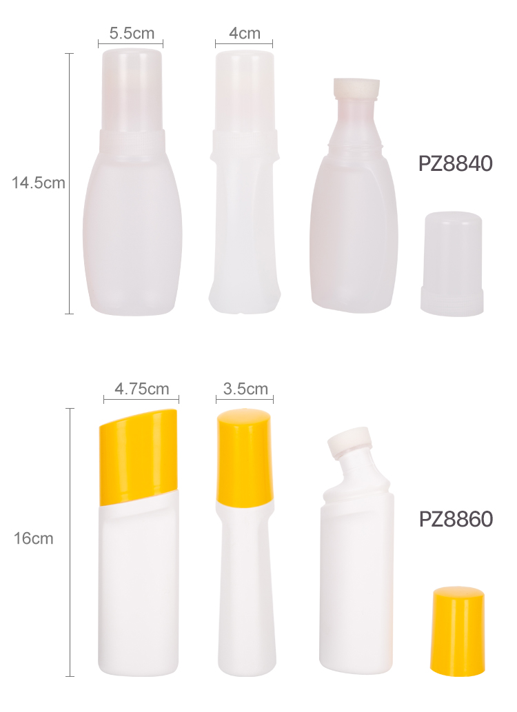clear plastic bottle